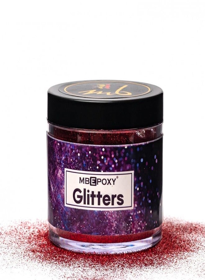 MBEPOXY | Epoxy Resin Art Resin Glitter | Brilliant Color Shake | Easy to Use Non Toxic High Gloss Intense Shine | Art Glitter are Perfect for Resin Artwork Epoxy Glitters Set G. Red - Pack of 4 - Image 2